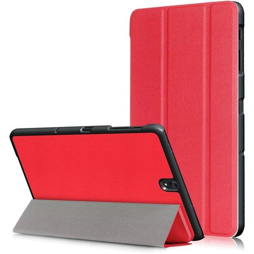 Custer Coque Pour Samsung Galaxy Tab S3 9.7 T820 T825,Pu-Cuir Étui Housse Pour Samsung Galaxy Tab S3 9.7 T820 T825 - Rouge