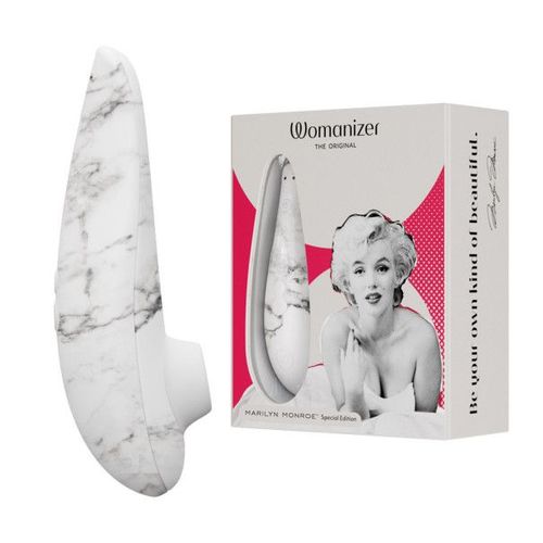 Womanizer - Marilyn Monroe Classic 2 Stimulateur Clitoral Marbre Blanc