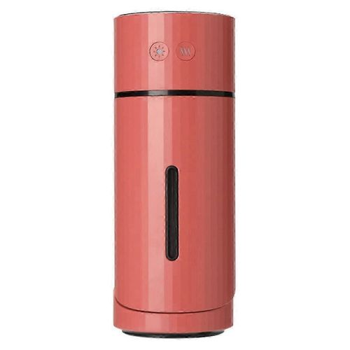 Humidificateur Maison Chambre Mini Air Silencieux Bureau Voiture Aromathérapie Humidificateur Voiture Purificateur d¿air portable Rouge