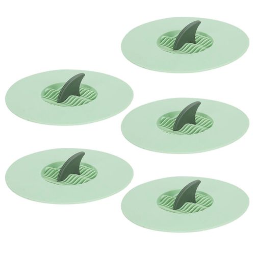 5 Pcs Évier De Cuisine Bouchons De Vidange Crépine Évier D¿Eau Baignoire Bouchon De Drainage Accessoires De Salle De Baingreen