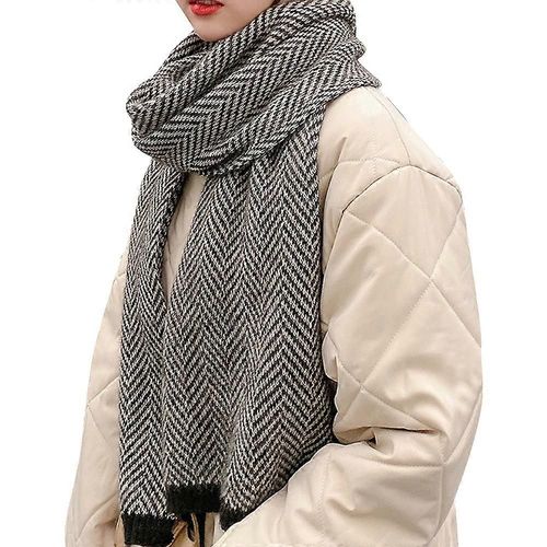 Soft Knit Scarf For Men - Winter Accessory For Warmth And Style