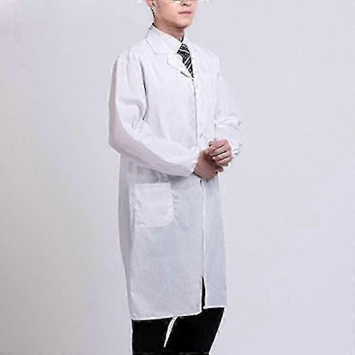 Blouse De Laboratoire Blanche Docteur Hôpital Scientifique École Déguisement Pour Les Étudiants Adultes