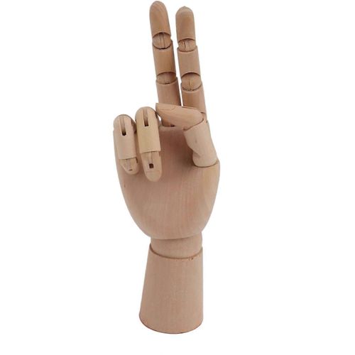 Modèle De Main En Bois Flexible Artistes En Bois Mobiles Mannequin À La Main Figure Modèle À Main Pour L¿Esquisse Dessin Peinture 7116a 0201 Main Droite Petit