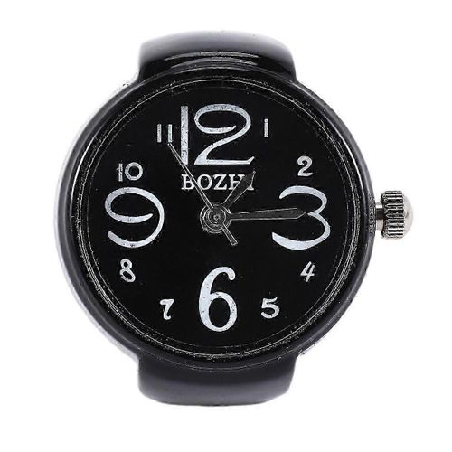 Arabe Numéro Quartz Hommes Poche Doigt Bague Montre 0.87 » Hot
