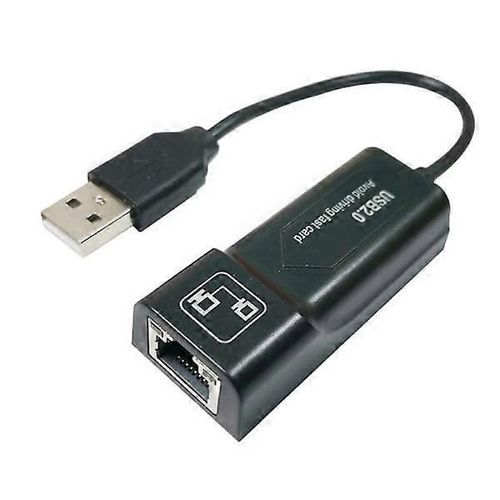 Câble USB, LAN, adaptateur Ethernet, périphérique réseau 100Mbps