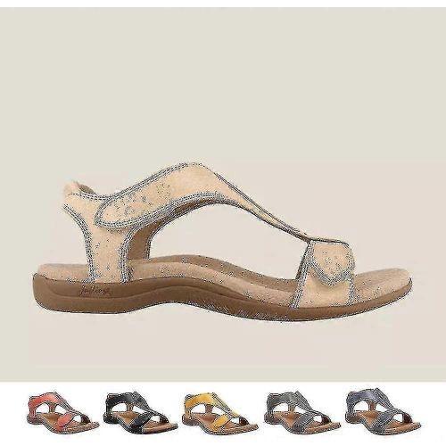 Sandales Orthopédiques Confortables Pour Femmes, Sandales Orthopédiques Sursell, Sandales Décontractées Flat Beach
