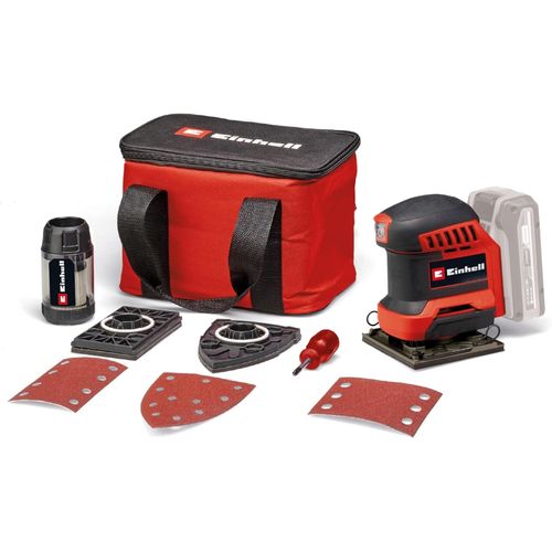 Ponceuse À Main Sans Fil Te-Os 18/113 3X Li-Solo Power X-Change (18 V, Ponceuse Vibrante, 3 Plateaux Interchangeables, Circuit D'Oscillation De 1,8 Mm, Avec Accessoires, Sans Batte - JACK DANIELS