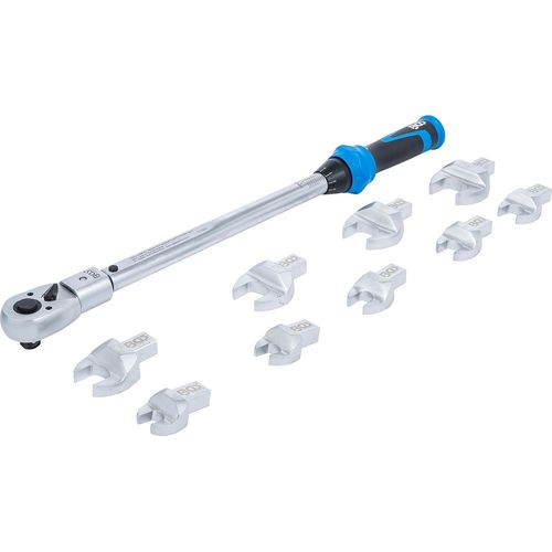 Jeu De Clés Dynamométrique | Pour Outils Enfichables De 14 X 18 Mm | 40-210 Nm | 11 Pièces - JACK DANIELS
