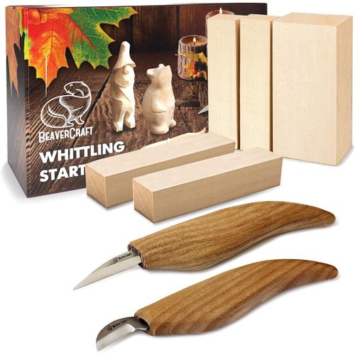 S16 Kit De Sculpture Sur Bois - Ensemble D'Outils De Sculpture Sur Bois - Blocs De Sculpture En Bois - Ensemble De Couteaux À Découper Outils De Sculpture Sur Bois Pour Débutants - JACK DANIELS