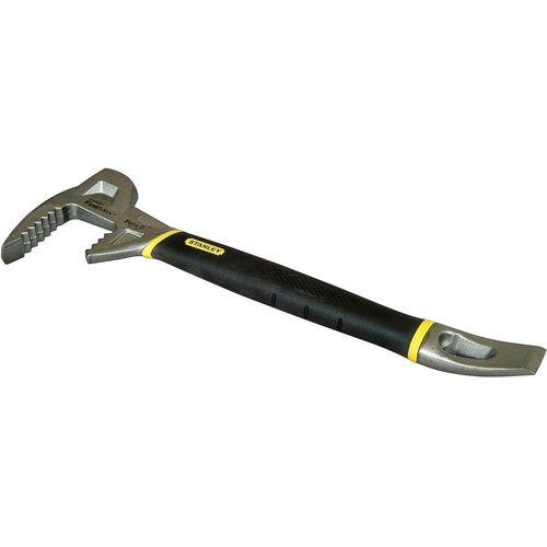 Stanley 1-55-119 Gamme Fatmax Fubar Ii Marteau Multifonction - Arrache Clou - Levier Et Mâchoires De Serrage - Acier Carbone - Grip Texturé - JACK DANIELS