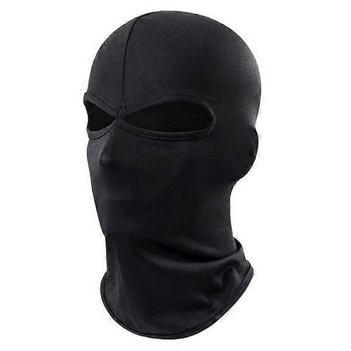 Cagoule Fine Noire Cagoule Masque De Ski Robber Capuche 2 Trous Noir