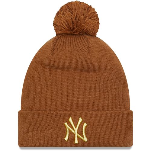 New Era Femme Bonnet D'hiver - Metallic New York Yankees