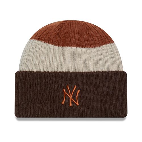New Era Femme Bonnet D'hiver Beanie Stripe New York Yankees