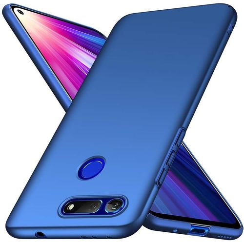 Coque Huawei Honor View 20 V20 Pc Finition Matte Ultra Leger Ultra Mince Anti-Rayures Coque Rigide Etui Housse Full-Cover Case Pour Huawei Honor View 20 V20 -Bleu \U2026