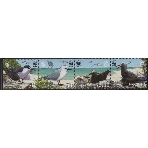 Pitcairn ( Nouvelle-Zélande ) Timbres Animaux Les Oiseaux 2007