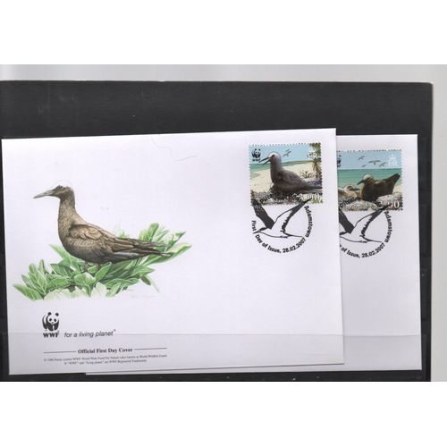 Pitcairn ( Nouvelle-Zélande ) Timbres Animaux ; Les Mouettes 4 Fdc