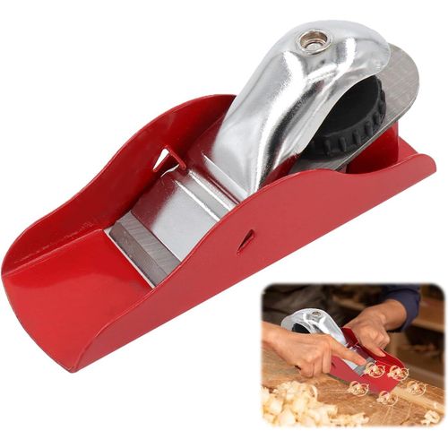 Mini rabot à main pour bois - Compact et léger - Idéal pour chantournage et finitions - JACK DANIELS