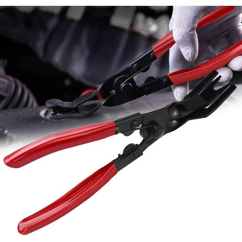 Pince Dégrafeur Rouge Pro - Mâchoires Acier Manganèse Pour Démontage Panneaux Voiture/Électronique - Jack Daniels