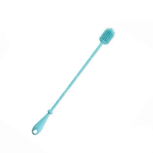Brosse À Biberon En Silicone | Un Pinceau | 12.5 Brosse À Bouteille D¿Eau Pour Votre Hydro Flasque, Bouteille De Sport Sous Vide, Vase Et Verrerie | Nettoyant Pour Bouteilles D¿Eau Brus