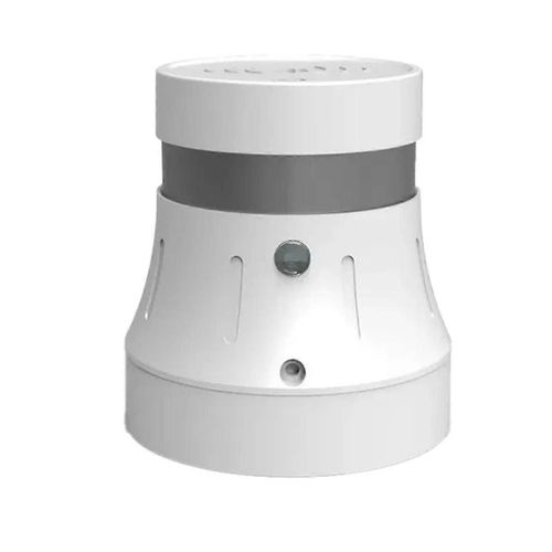 Tuya Smart Life Mini détecteur de fumée sans fil Alarme incendie Détecteur de fumée intelligent de type micro Capteur haute sensibilité WiFi