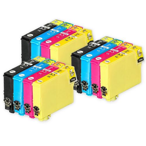 3 Ensemble de 4 cartouches d¿encre pour remplacer Epson T1285 Compatible/non-OEM de Go Inks (12 Encres)