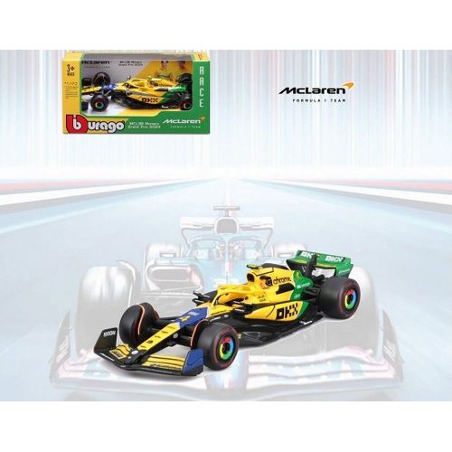 Véhicules Miniatures Die Cast 1/43 Racing - Mclaren Mcl38_Monaco Gp #Norris