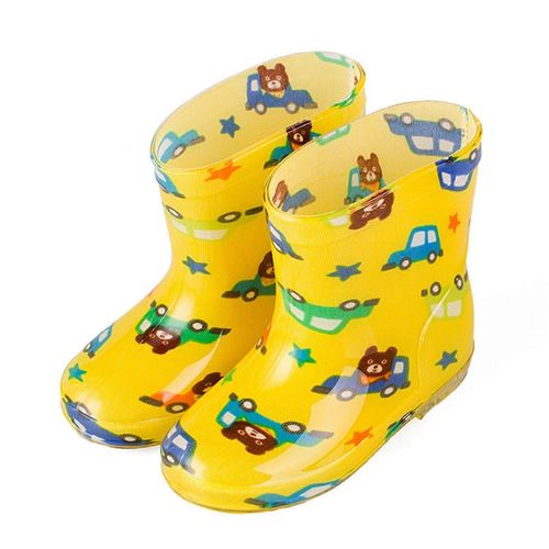 Bottes De Pluie Pour Enfants Anti Skip Toddler Chaussures De Pluie Bottes Imperméables Pour Enfants Pour Garçons Et Filles Type2 24 (15 Cm / 5,91 Po)