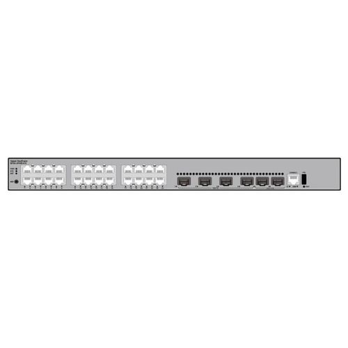Huawei CloudEngine S5700 Series S5735-L24T4XE-A-V2 - Commutateur - 24 x 10/100/1000 + 4 x 10 Gigabit SFP+ + 2 x 12 Gigabit (empilage) - flux d'air de l'avant vers le côté - Montable sur rack