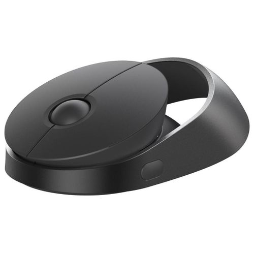 Rapoo Ralemo Air 1 - Souris - multi-mode - optique - 3 boutons - sans fil - Bluetooth 3.0, Bluetooth 5.0, 2.4 GHz - récepteur sans fil USB - noir