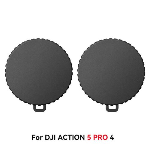 Couvercle anti-poussière pour objectif d'appareil photo,protection d'objectif en silicone antidérapant pour DJI Osmo Action 5 Pro 4,accessoire de film Guatemala - Type 2 PCS