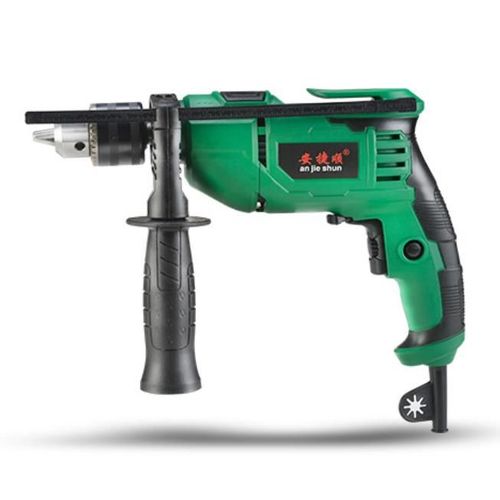 Perceuse électrique 780W avec jeu de forets, perceuse à percussion, boîte à outils pour perceuse électrique
