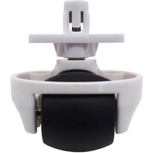 Roue Avant Silencieuse Pour Robot Aspirateur - Roue Avant Silencieuse - Roue Avant - Pneu Pour Balayeuse Roborock S65/S55 Max/S65 Pure/S7/S8/T7S/T8/G10/G20 - Roue Universelle (Blan[CLE152416]