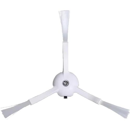 | 1X Brosse Latérale Et Vis De Remplacement, Compatible Avec L'Aspirateur Robot Xiaomi 1S, S50, S51, T7, T7+, T7S, T7S+ / Roborock S5, S5 Max, S6, S6 Max, S7, S8 | Couleur Blanc[CLE154691]