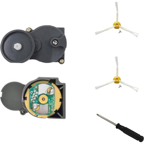 Moteur De Brosse Latérale Pour Roomba 500, 600, 700, 800, 900 ¿ Pièce De Rechange Roomba ¿ Moteur De Brosse Latérale, Brosses Latérales ¿ Remplacement Du Moteur De Brosse Latérale [CLE155011]