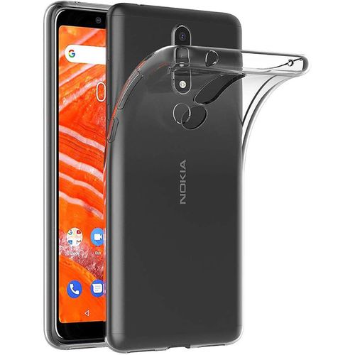 Coque De Protection Fine En Silicone Pour Nokia 3.1 Plus Transparent