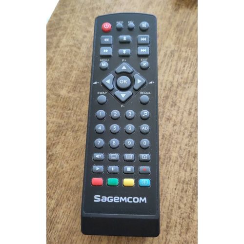 Télécommande SagemCom 28A-8Z-A 1541 12878 pour décodeur et autres matériels de la marque mando remote control