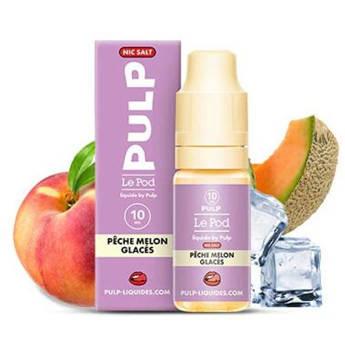 E-liquide Le Pod Salt Pêche Melon glacée 05mg - PULP