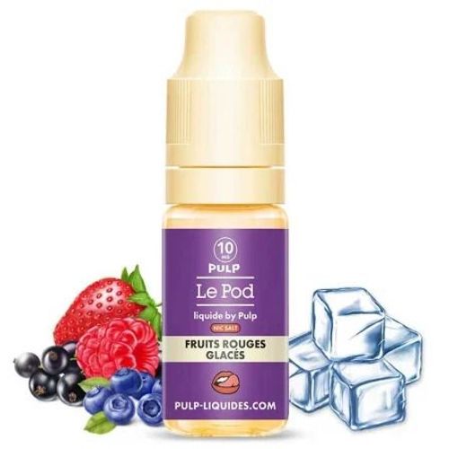 E-liquide Le Pod Salt Fruits rouge glacée 10mg - PULP