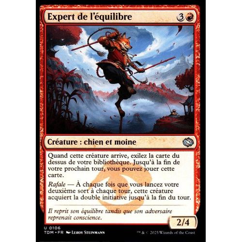 Expert De L'Équilibre - Magic - Tarkir La Tempête Des Dragons - U - 106
