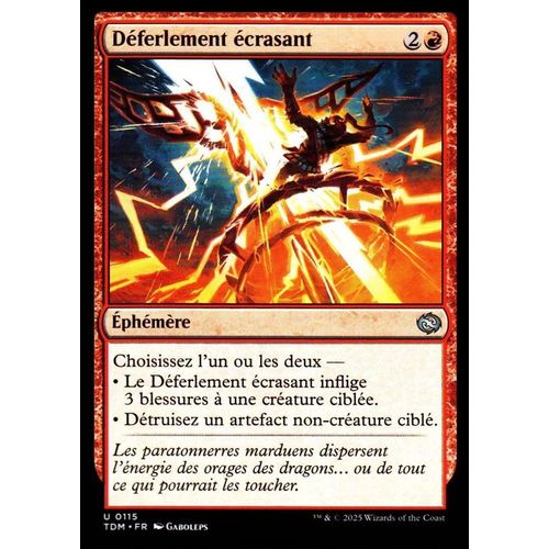Déferlement Écrasant - Magic - Tarkir La Tempête Des Dragons - U - 115