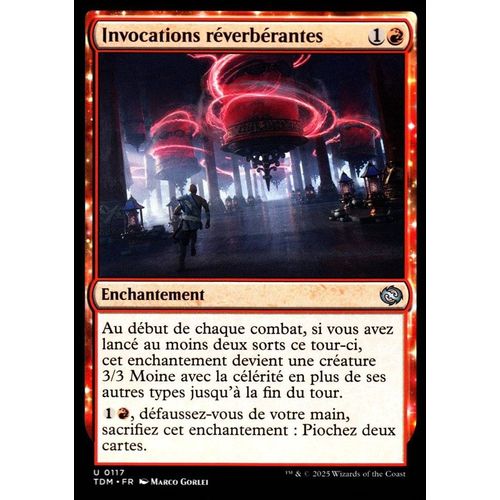 Invocations Réverbérantes - Magic - Tarkir La Tempête Des Dragons - U - 117