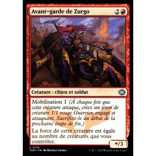 Avant-Garde De Zurgo - Magic - Tarkir La Tempête Des Dragons - U - 133