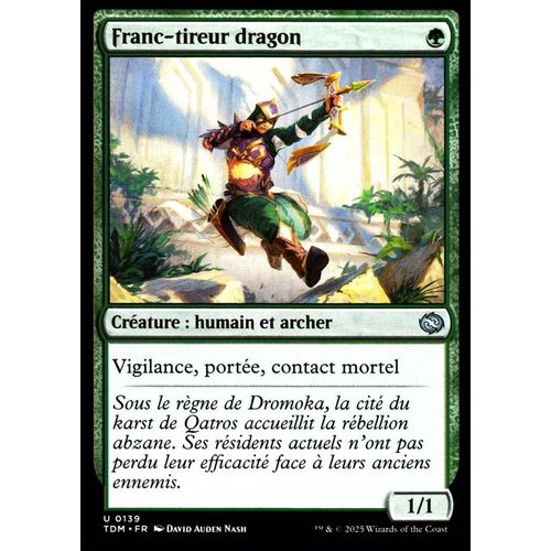 Franc-Tireur Dragon - Magic - Tarkir La Tempête Des Dragons - U - 139