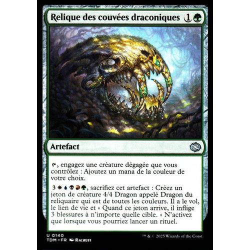 Relique Des Couvées Draconiques - Magic - Tarkir La Tempête Des Dragons - U - 140