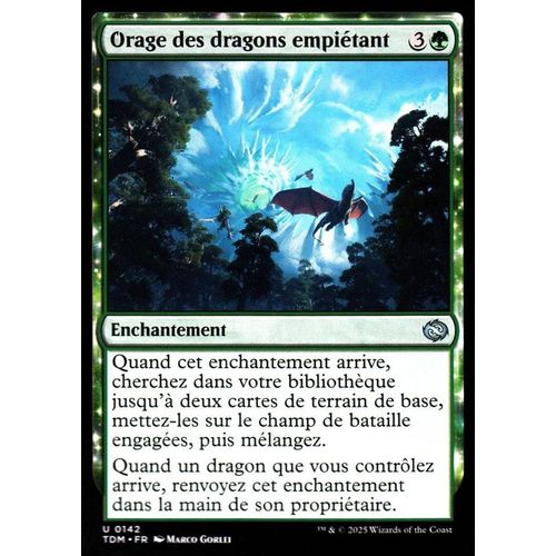 Orage Des Dragons Empiétant - Magic - Tarkir La Tempête Des Dragons - U - 142