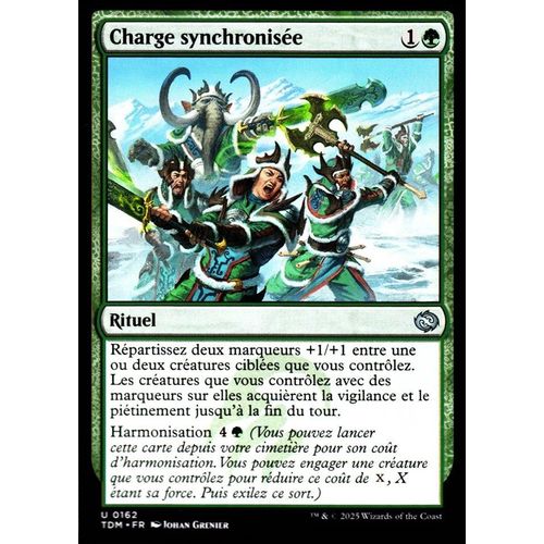 Charge Synchronisée - Magic - Tarkir La Tempête Des Dragons - U - 162