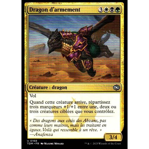 Dragon D'Armement - Magic - Tarkir La Tempête Des Dragons - U - 168
