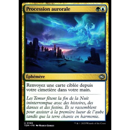 Procession Aurorale - Magic - Tarkir La Tempête Des Dragons - U - 169