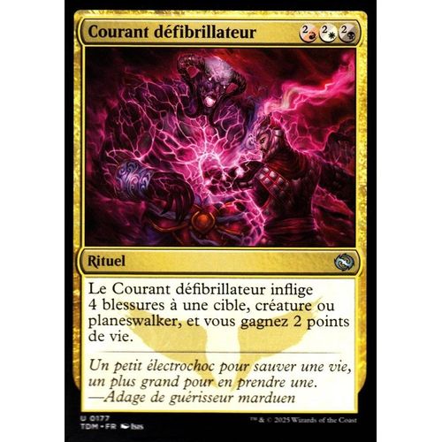 Courant Défibrillateur - Magic - Tarkir La Tempête Des Dragons - U - 177