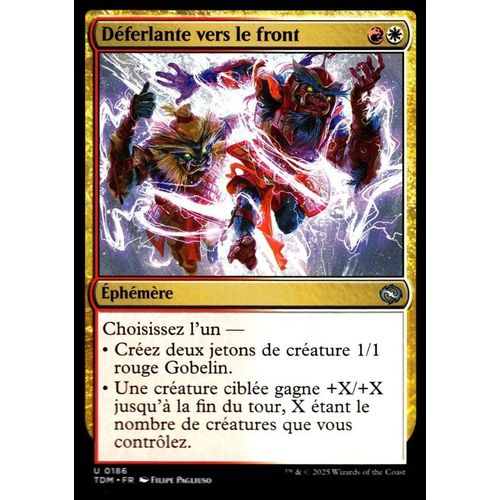 Déferlante Vers Le Front - Magic - Tarkir La Tempête Des Dragons - U - 186